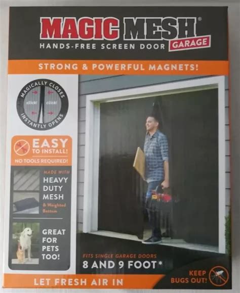 Magic mssg magnetic window screen